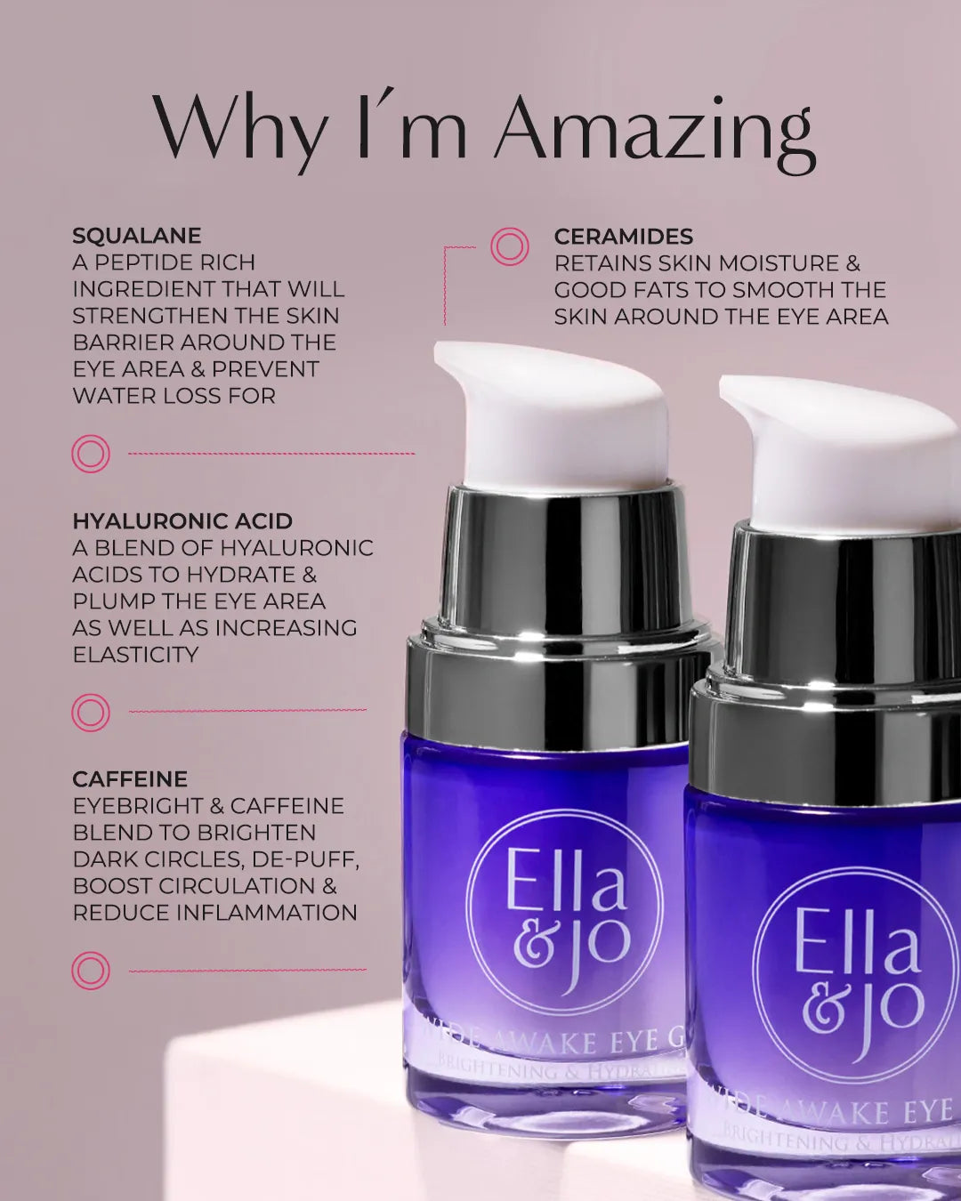 Wide Awake Eye Gel - 'Brightening & Hydrating' 20ml