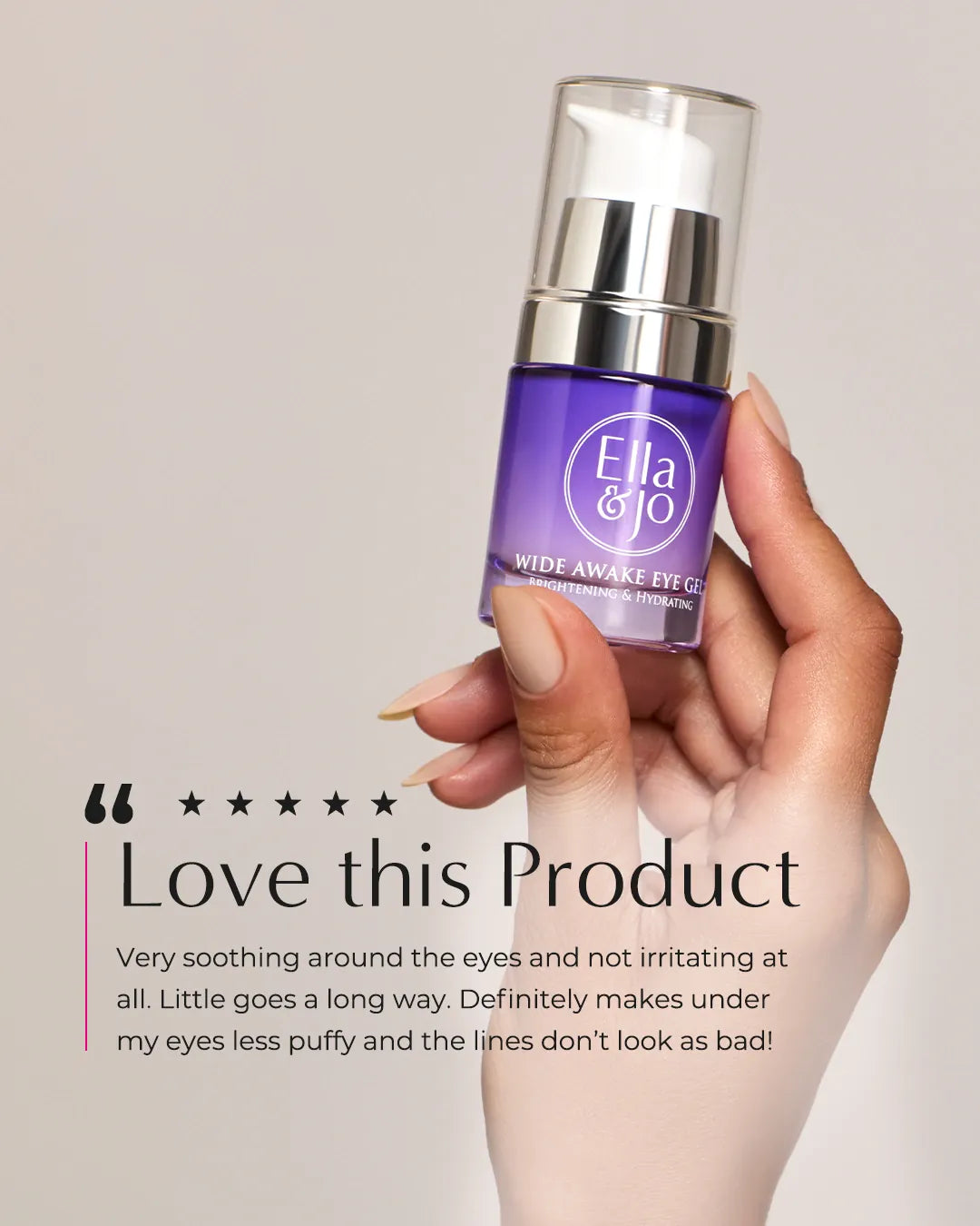 Wide Awake Eye Gel - 'Brightening & Hydrating' 20ml