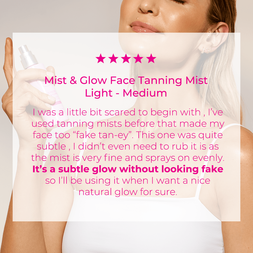 Face Filter Mist & Glow - Tanning Mist