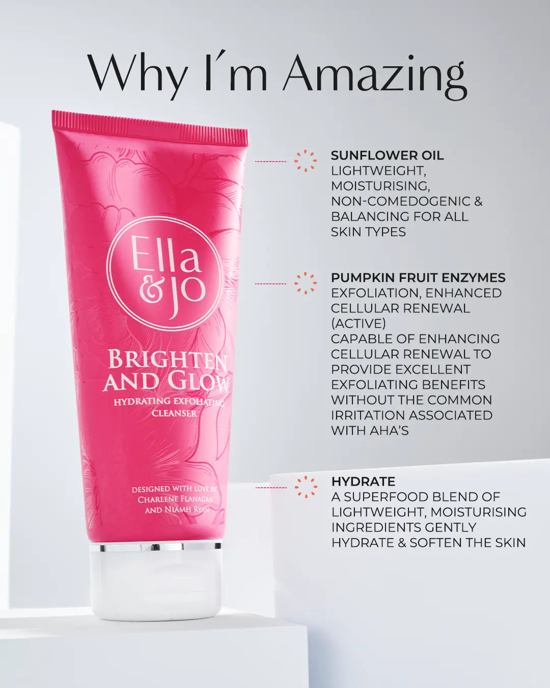 Brighten & Glow Hydrating Exfoliating Cleanser